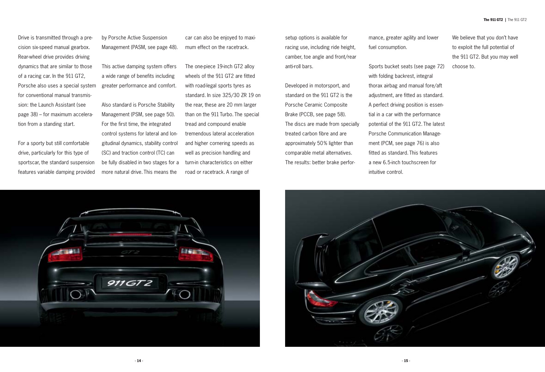 2008 Porsche 911 GT2 Brochure Page 33